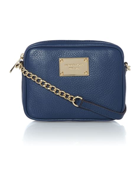 blue bag michael kors|michael kors navy crossbody bag.